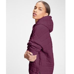 gap quilted hoodie